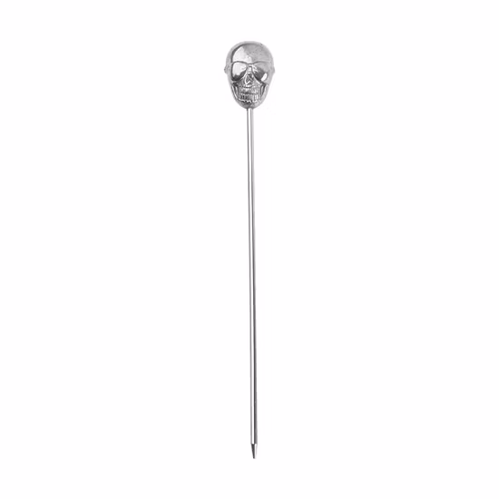 304 Stainless Steel Metal Bar Tool Fruit Sticks Cocktail Sticks Silver Picks