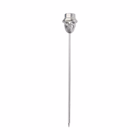 304 Stainless Steel Metal Bar Tool Fruit Sticks Cocktail Sticks Silver Picks