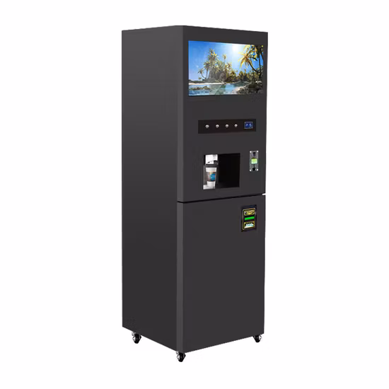 Protein Shake Vending Machine 4 Cold Drinks with Coin Cash Card Pay