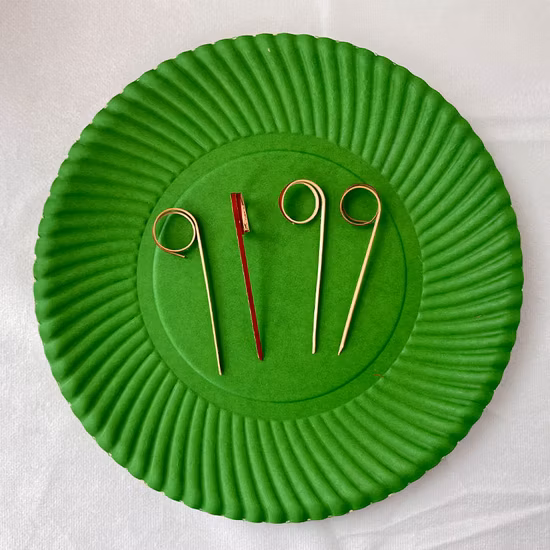 China Großhandel 9 cm 15 cm 20 cm Bambus-Teppo-Spieß für Hochzeit, Camping, Party, umweltfreundlicher Bambusstab