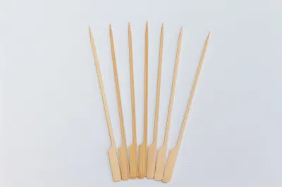 BBQ Stick Paddelform Bambusspieß / Bambus Teppo Bambus Teppo Spieße